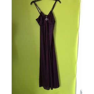 Interludes Spaghetti Sweetheart Floral Dress S